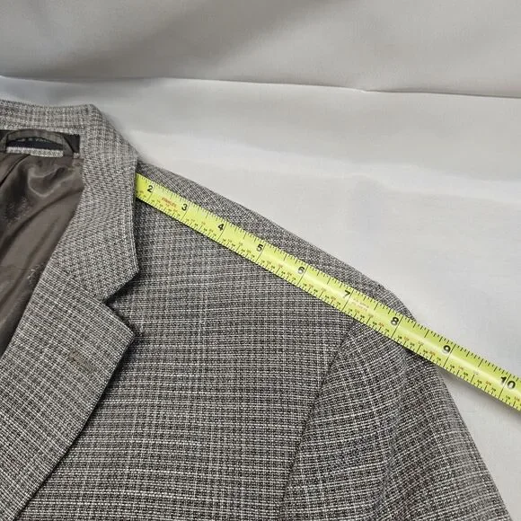 lauren ralph lauren black label Houndstooth Blazer‎ Mens 42L